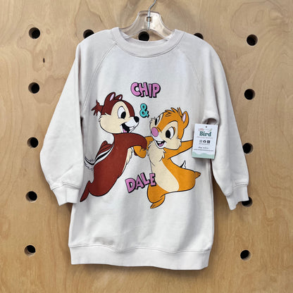 Chip & Dale Oversized Sweatshirt Tunic
