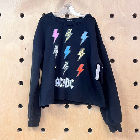 AC/DC Lightning Bolts Pullover