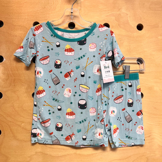 Blue Sushi/Ramen Bamboo Pajamas