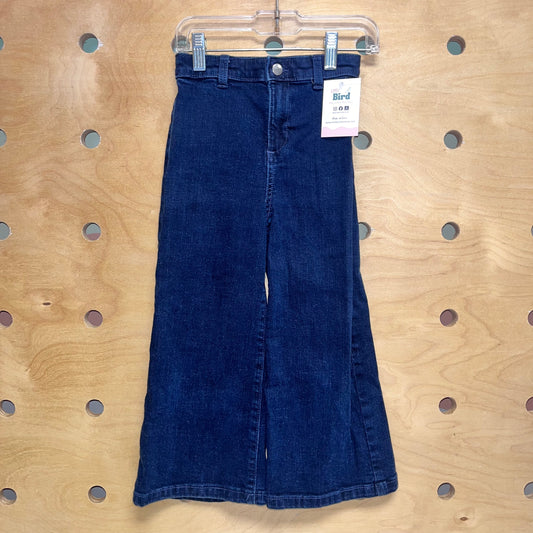 Wide Leg Dark Wash Denim