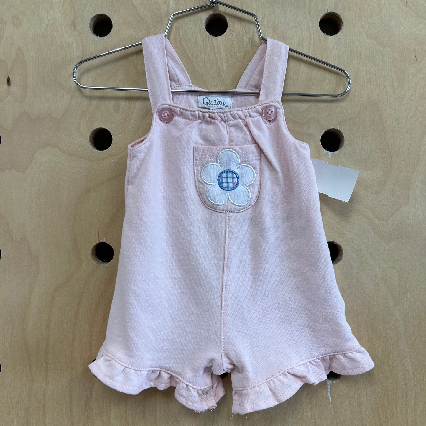 Pink Daisy Romper