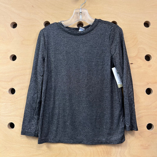 Grey Shimmer Long Sleeve