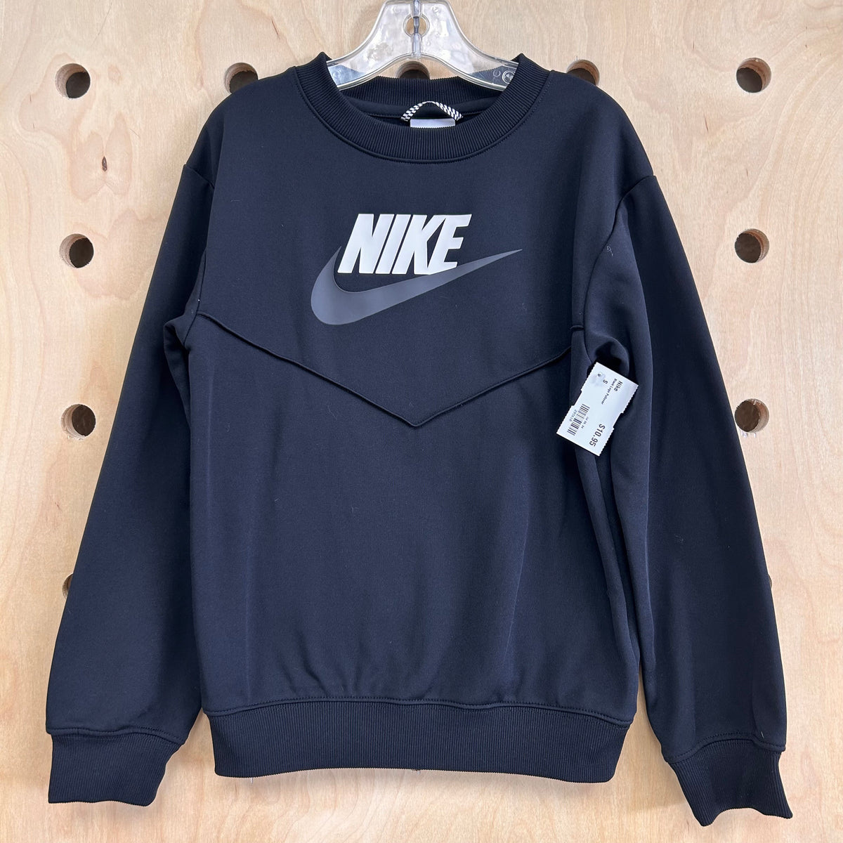 Black Logo Pullover