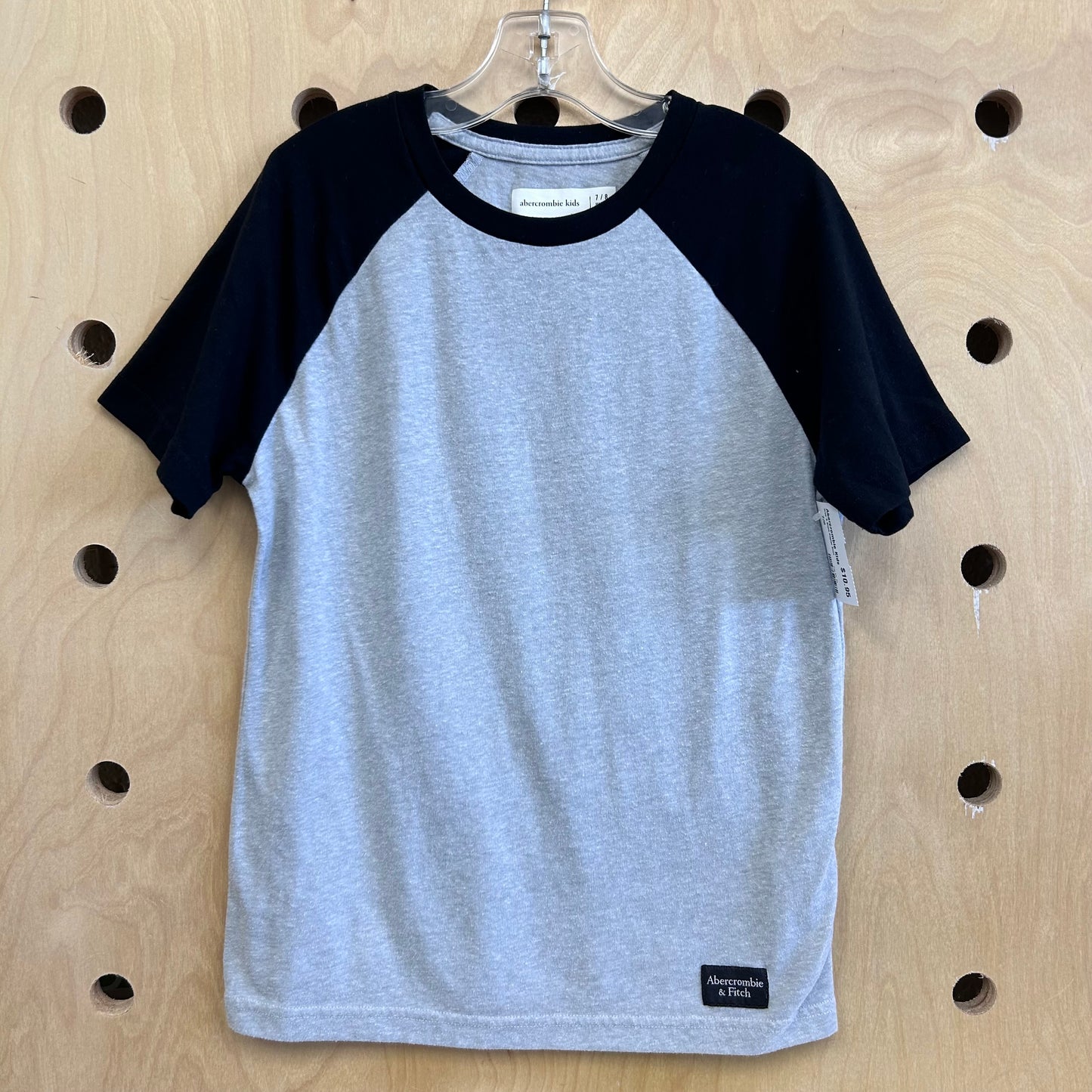 Grey & Black Raglan Shirt