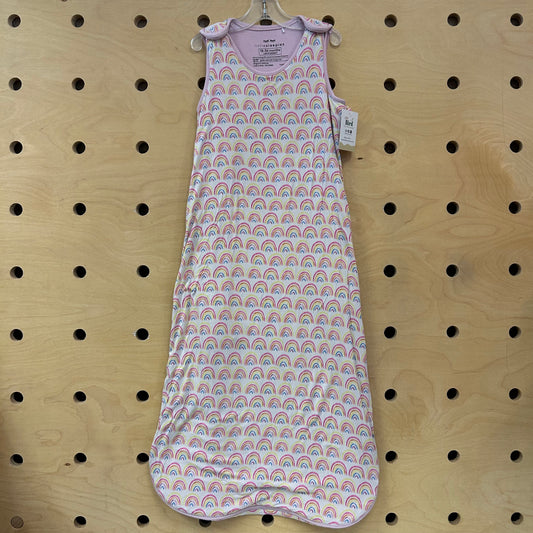 Pink Bamboo Rainbows Wearable Blanket