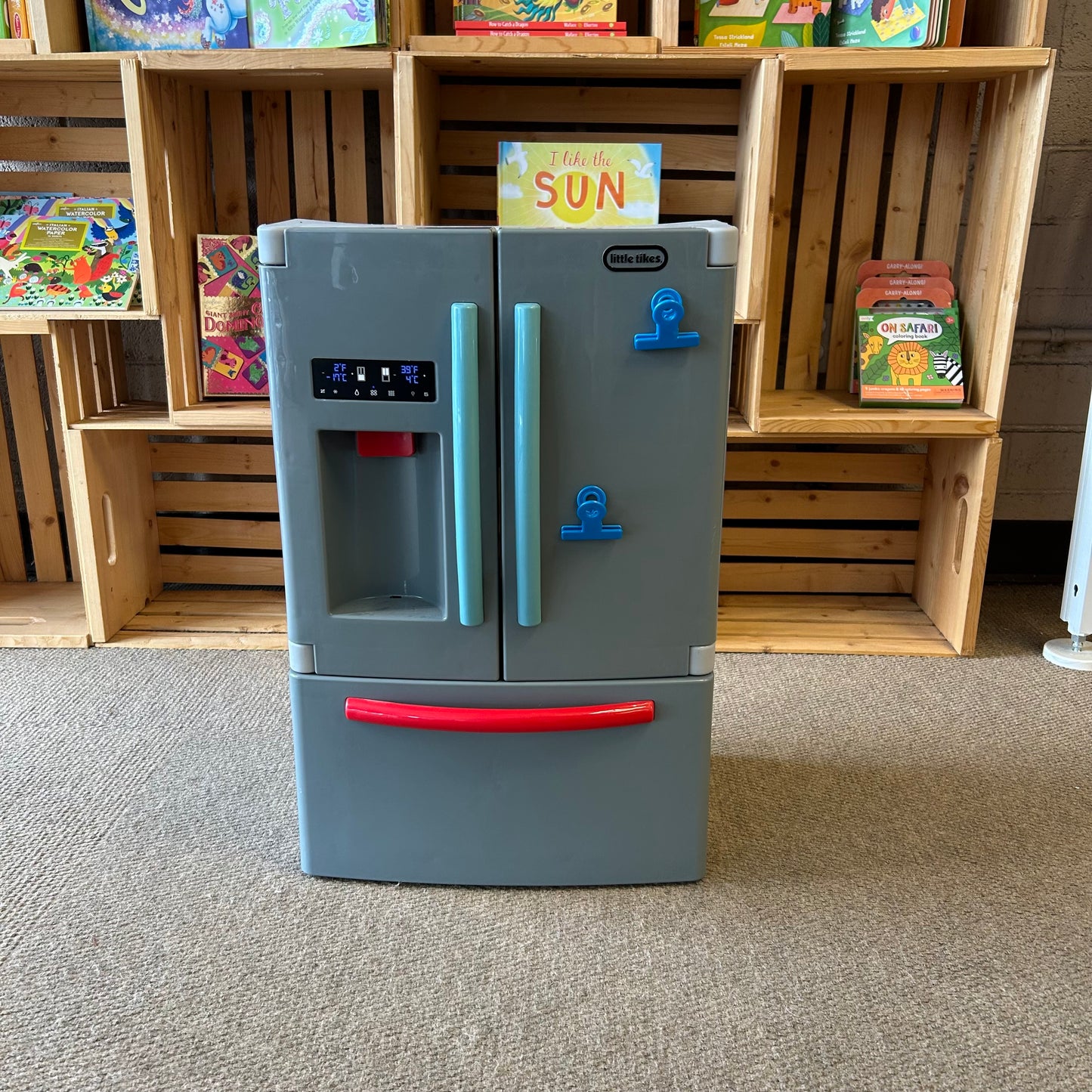 First Realistic Pretend Fridge
