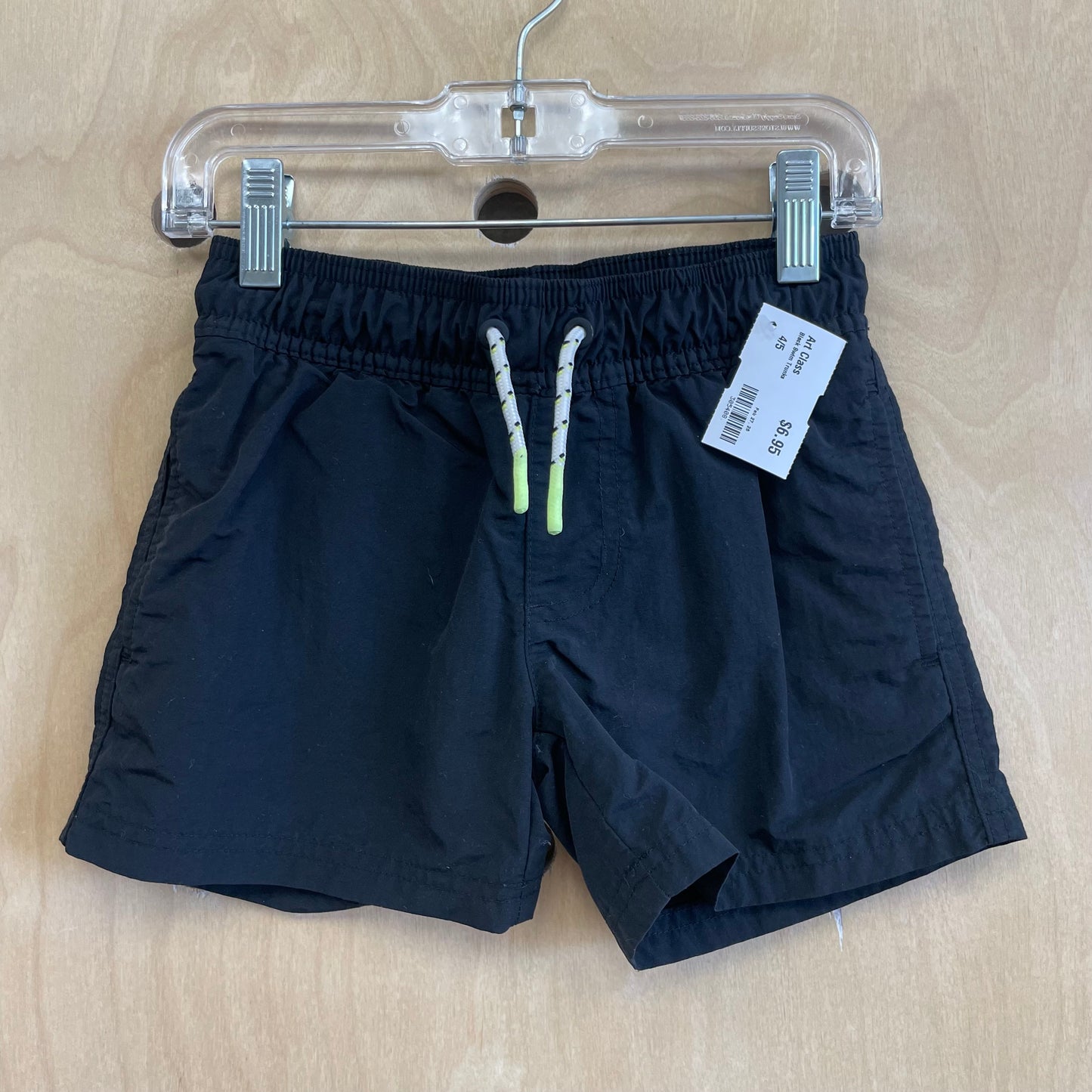 Black Swim Trunks