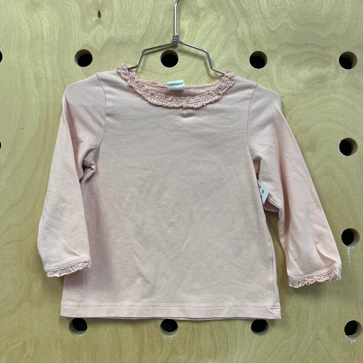 Pink Ruffle Long Sleeve