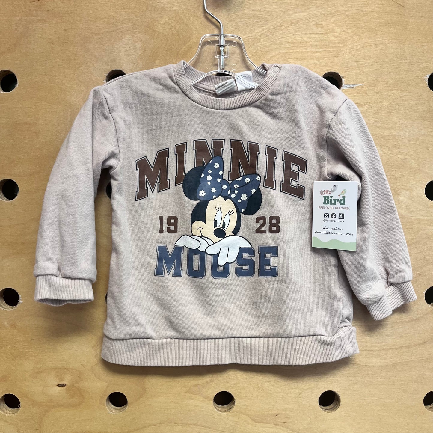 Tan Minnie Mouse Pullover