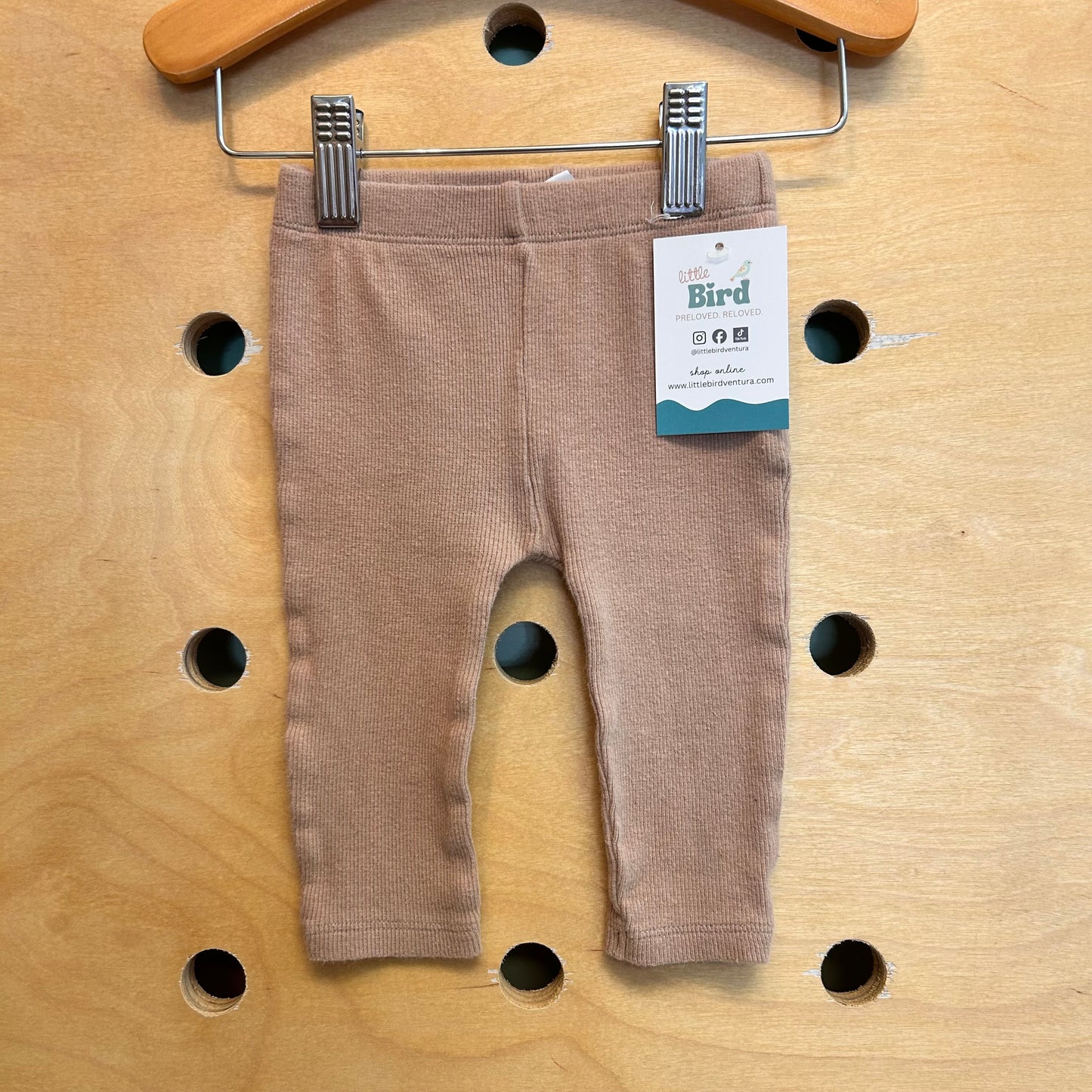 Tan Ribbed Pants
