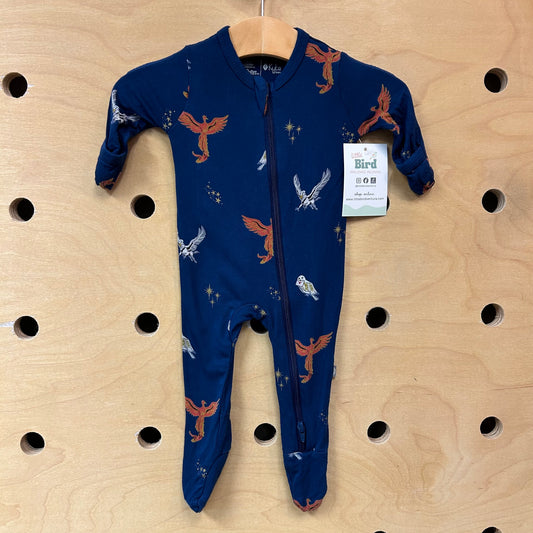 Navy Harry Potter Bamboo Footies