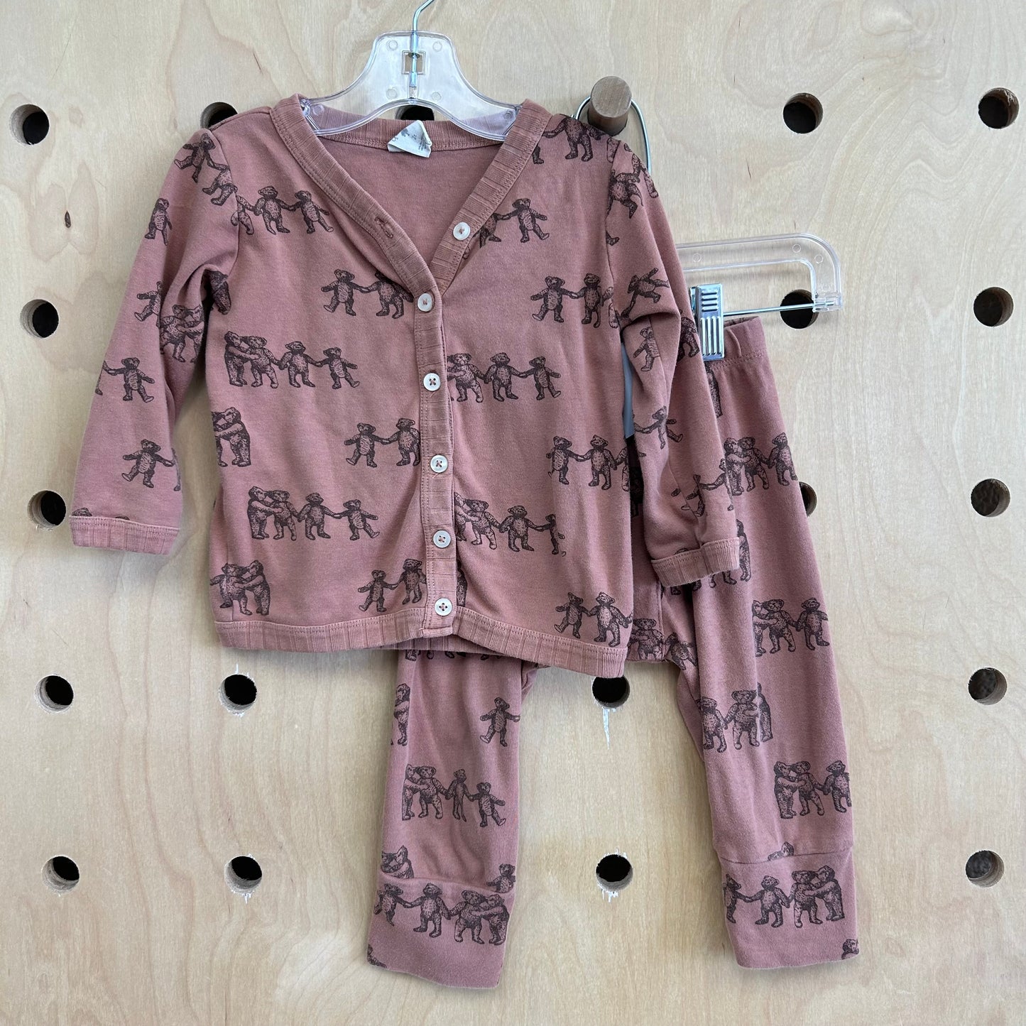 Earthtone Organic Teddy Bear Outfit