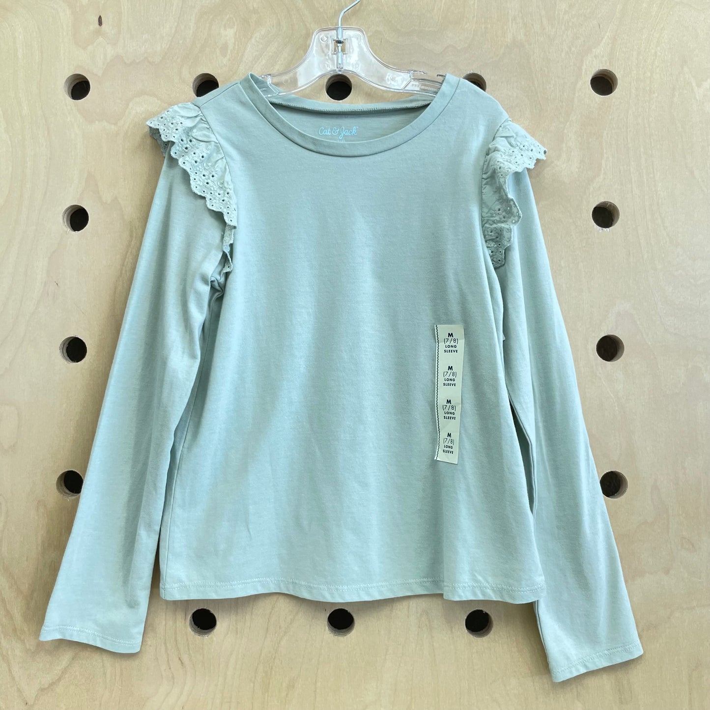 Sage Eyelet Long Sleeve NEW!