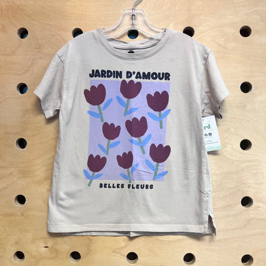Beige 'Jardin D Amour' Tulip Tee
