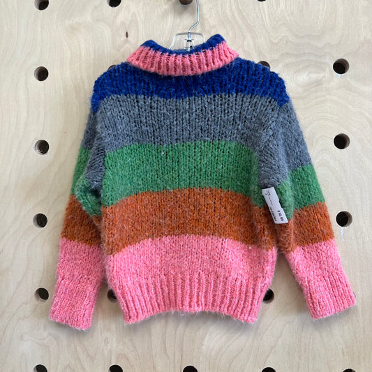 Colorful Fuzzy Sweater