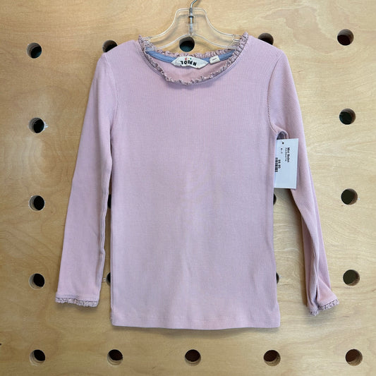Pink Ribbed Top