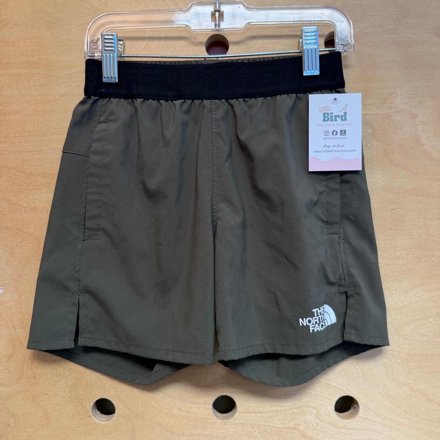 Green Pull On Shorts