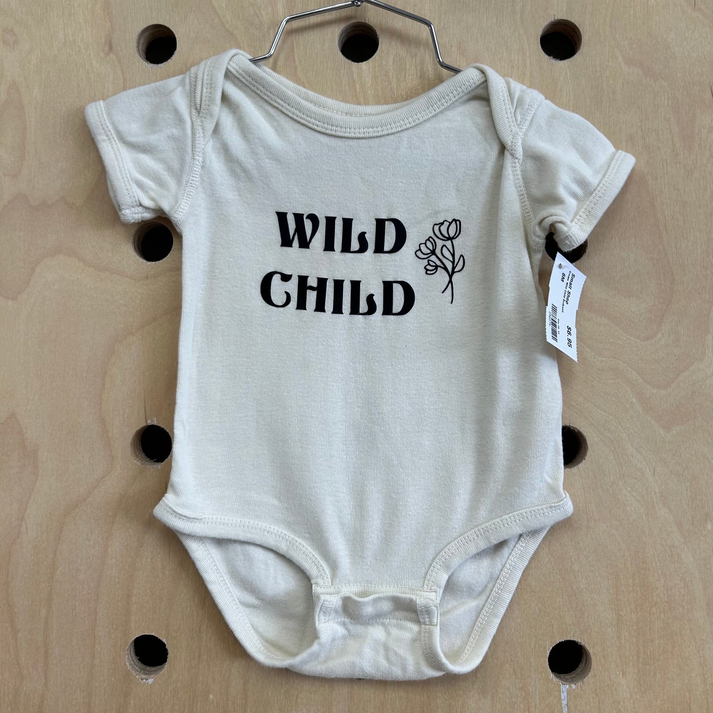 Cream Wild Child Bodysuit