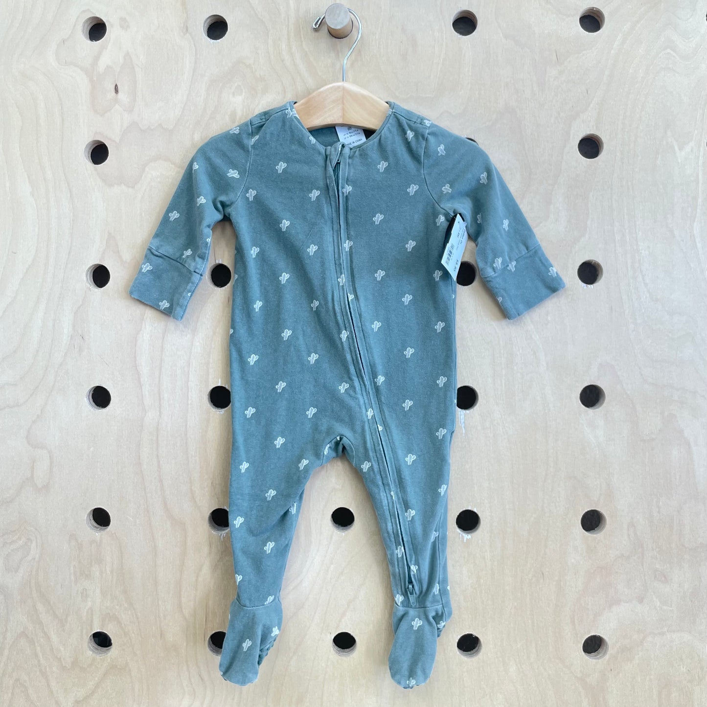 Green Cotton Cactus Zippy