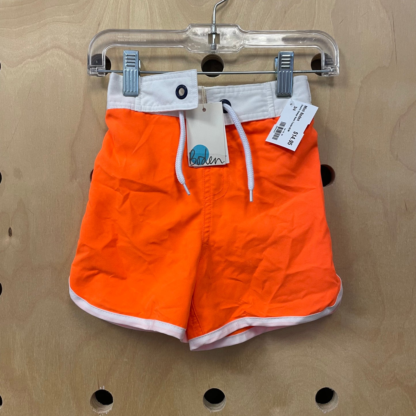 Electric Orange Swim Trunks NEW!