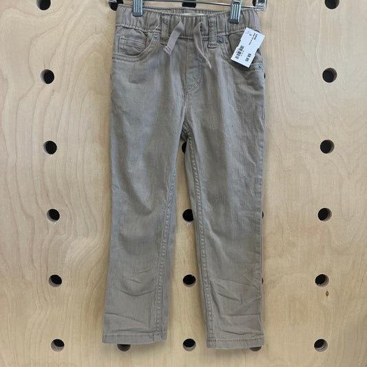 Beige Piull On Pants