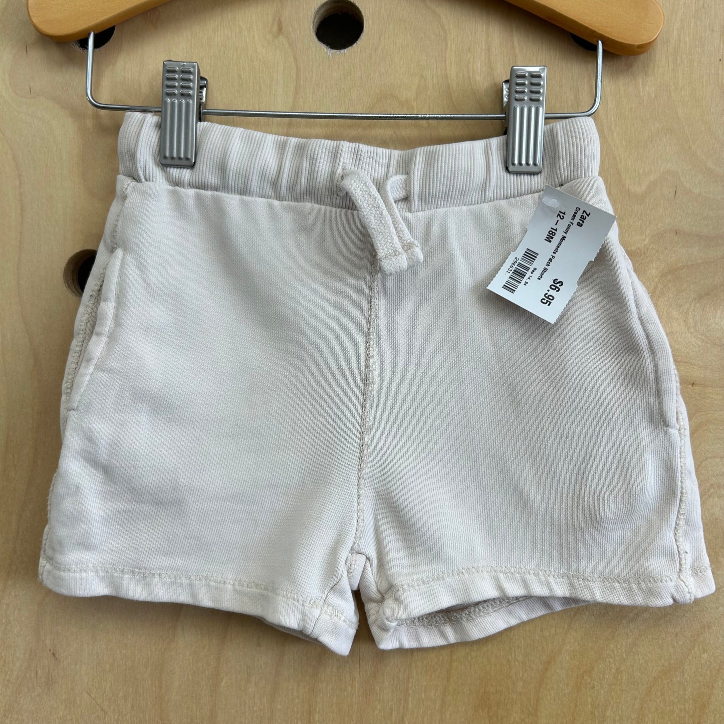 Cream Funny Moments Patch Shorts