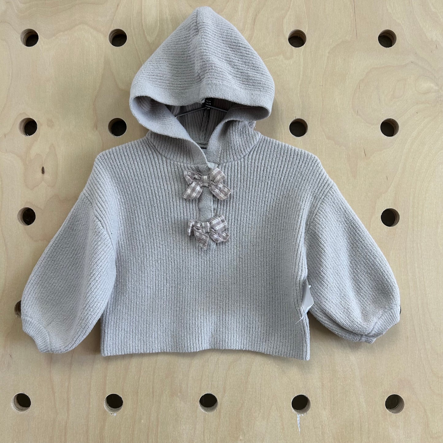 Dusty Lavender Ribbed Sweater