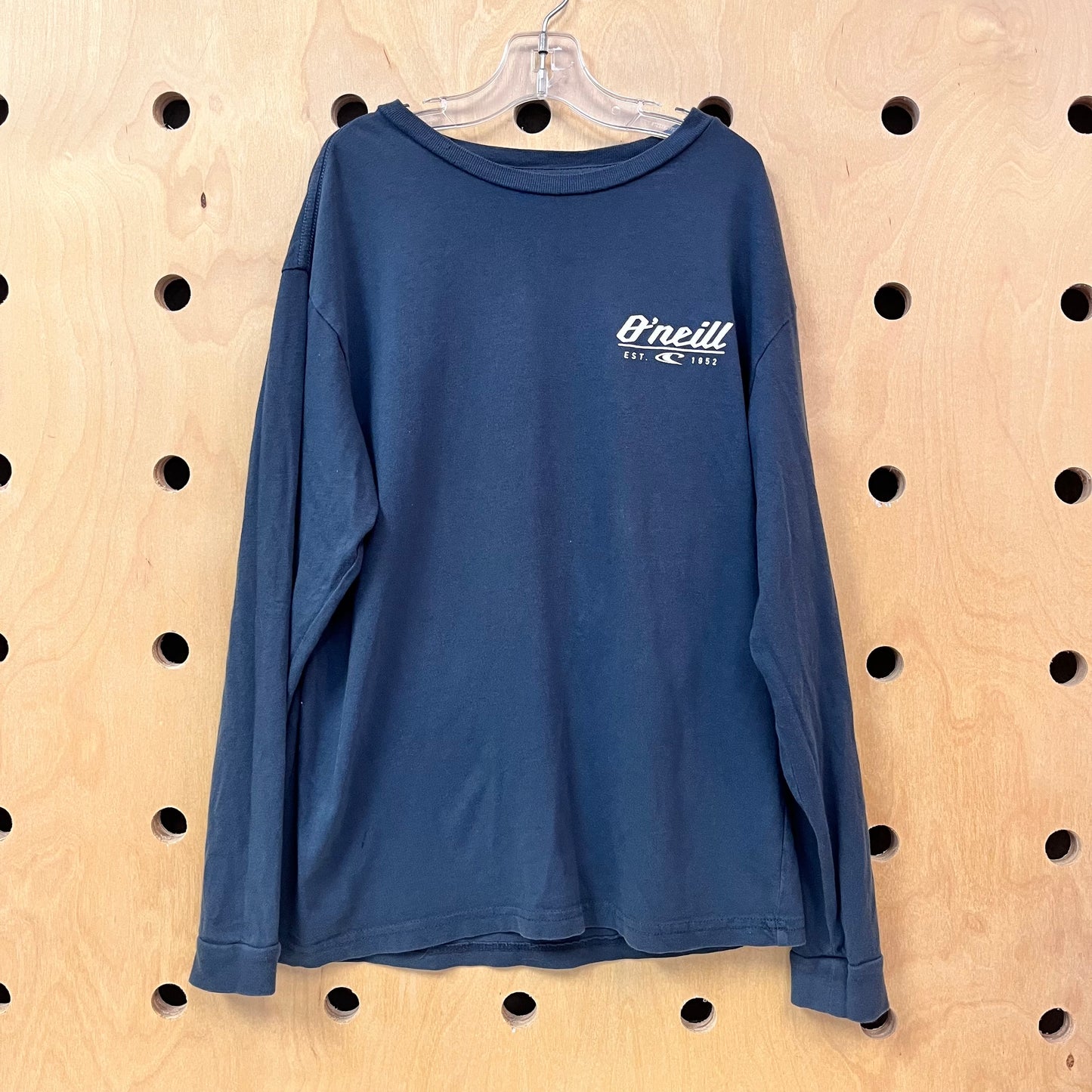 Grey Logo Back Tee