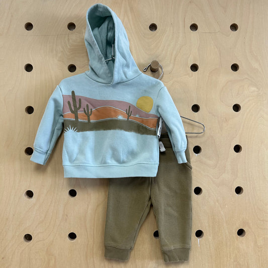 Desert Scene Hoodie & Joggers