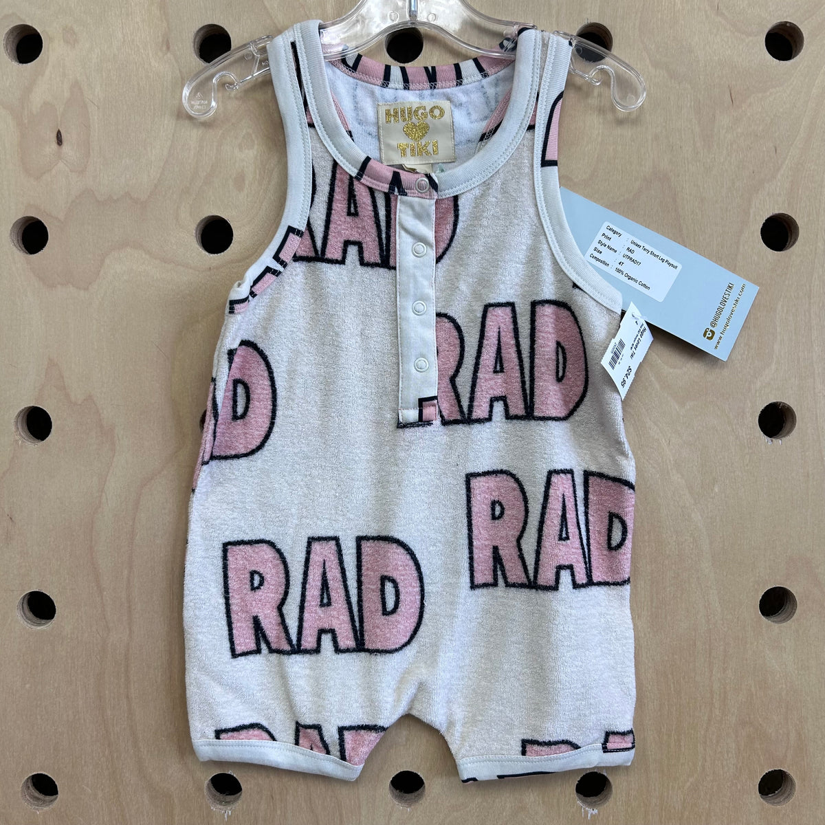 Pink RAD Romper NEW!