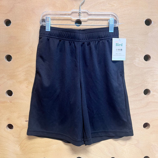 Black Mesh Shorts