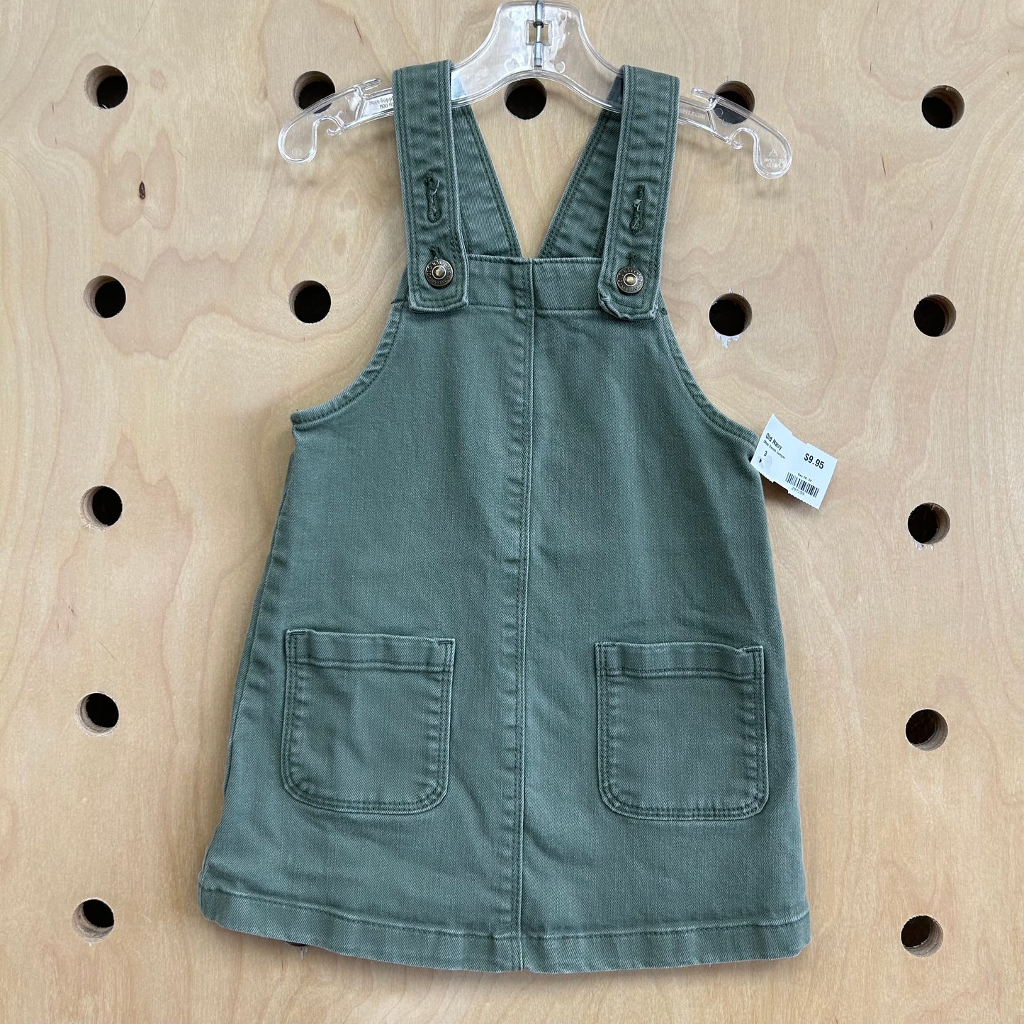 Olive Denim Jumper