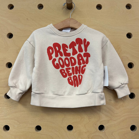 Cream Pretty Good Pullover