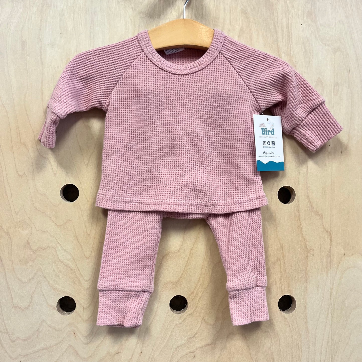 Pink Waffle Outfit