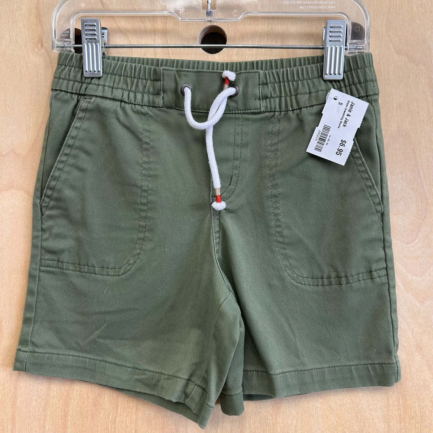 Green Drawstring Shorts