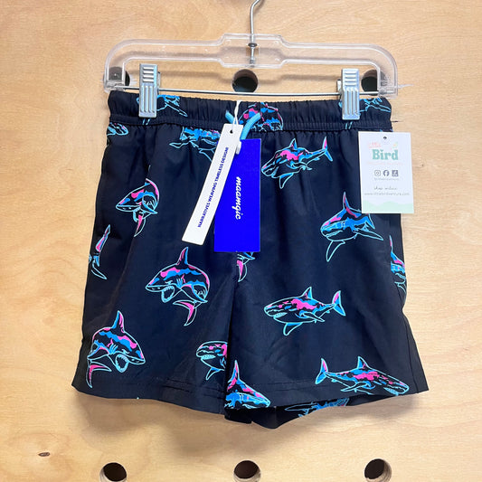 Black Sharks Swim Trunks NEW!!