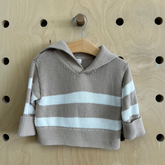 Brown & Cream Sweater