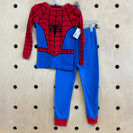 Red + Blue Spiderman Pajamas