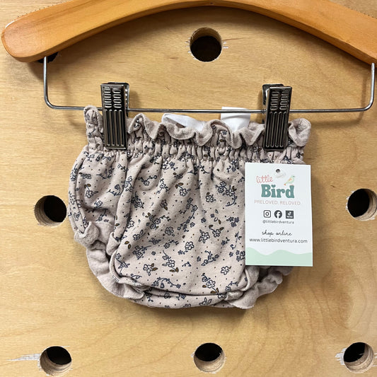 Beige Floral Bloomies