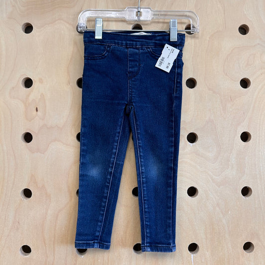 Denim Pull On Jeggings