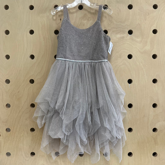 Grey & Silver Tulle Dress