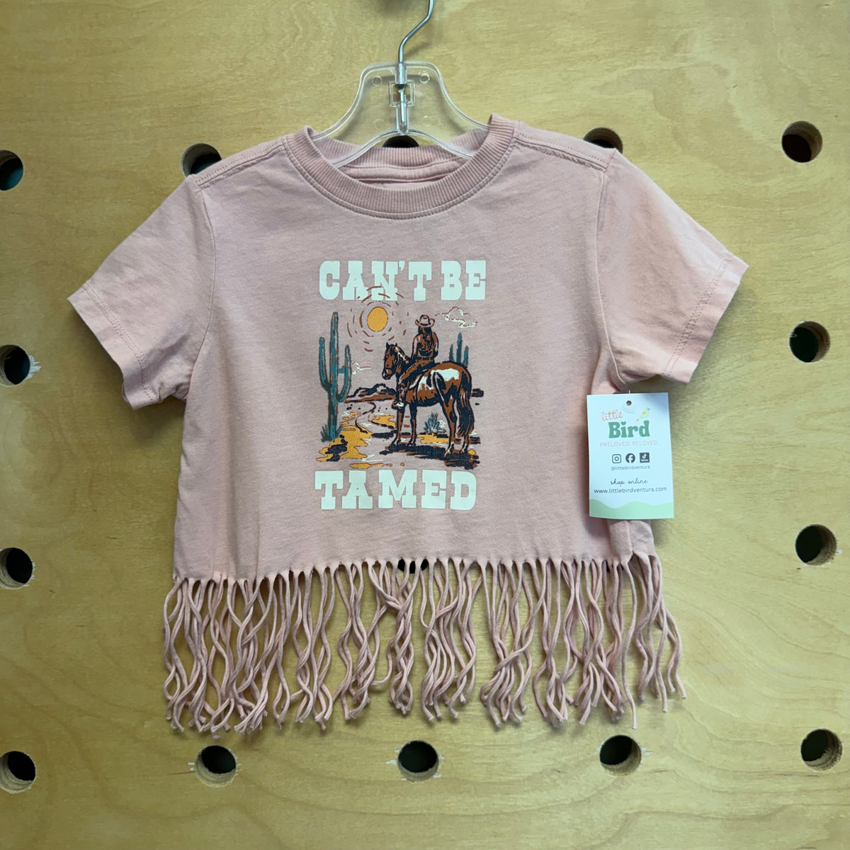 Can't Be Tamed Fringe Tee