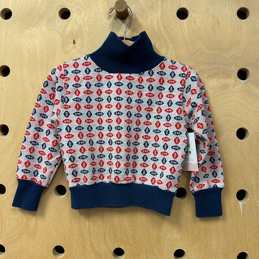 Health-Tex Football Turtleneck