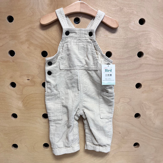 Cream Cord Coveralls