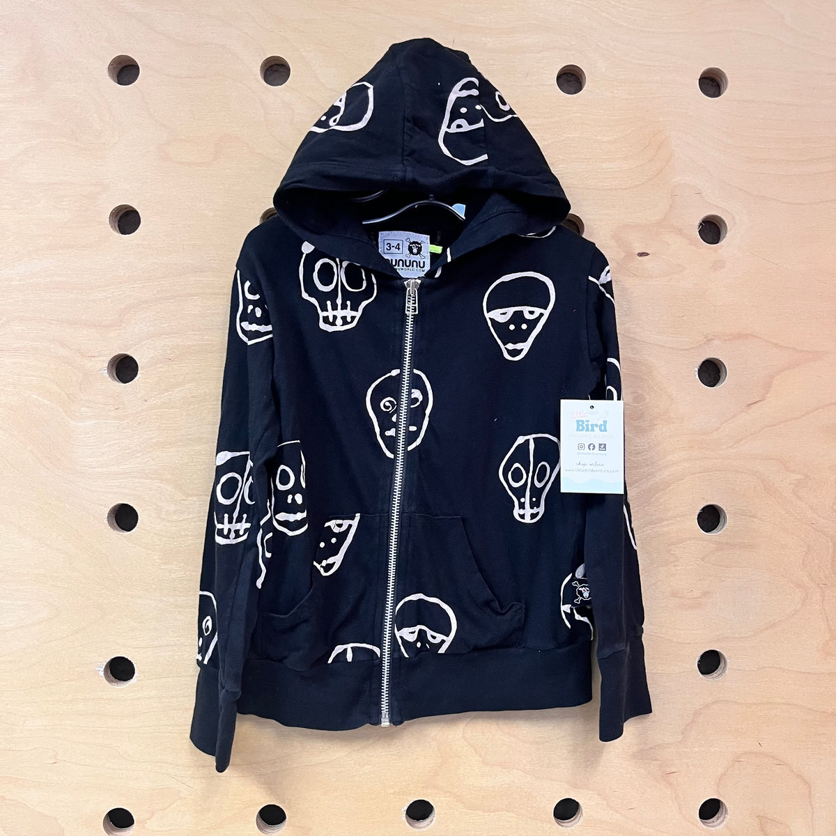 Black Skull Cotton Jacket
