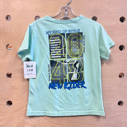Green New Rider Tee