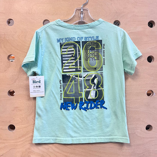 Green New Rider Tee