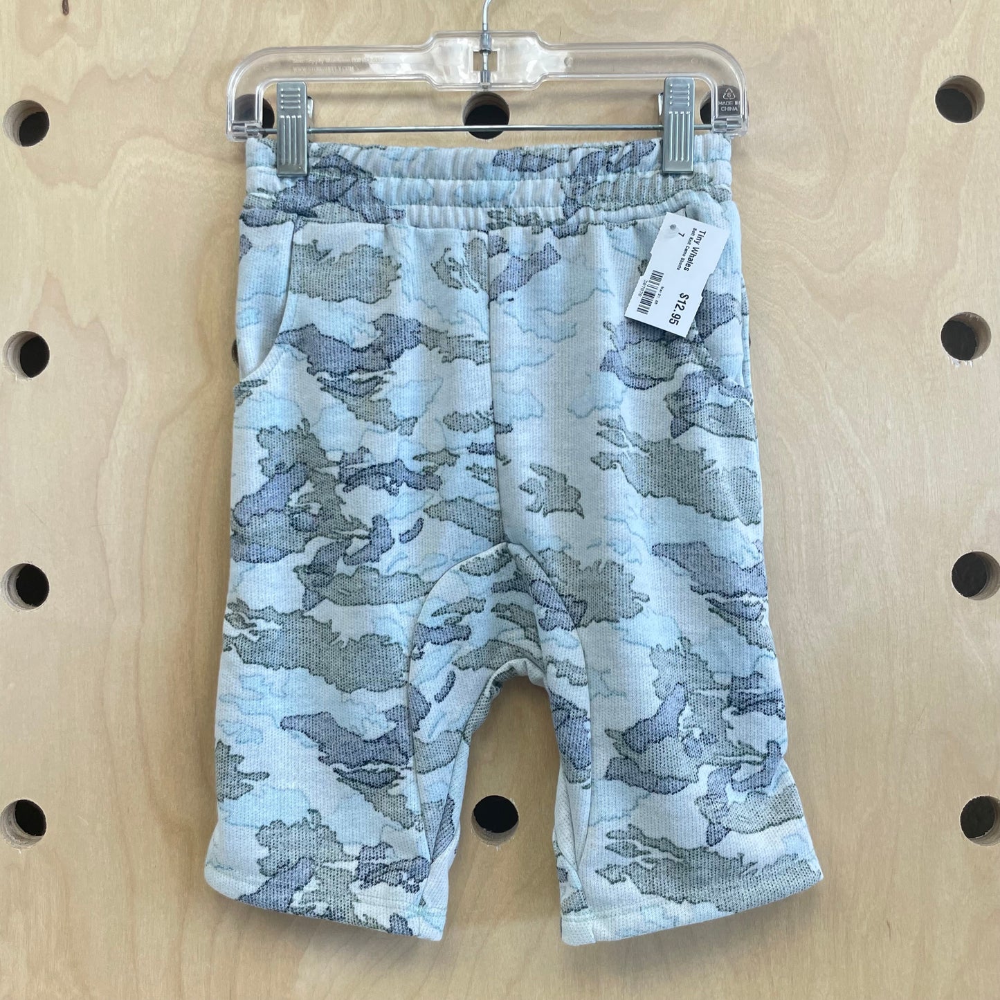 Soft Knit Camo Shorts