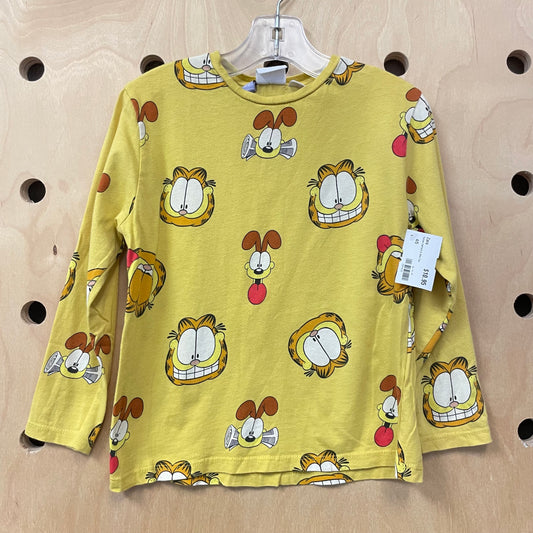 Yellow Garfield & Odie Tee