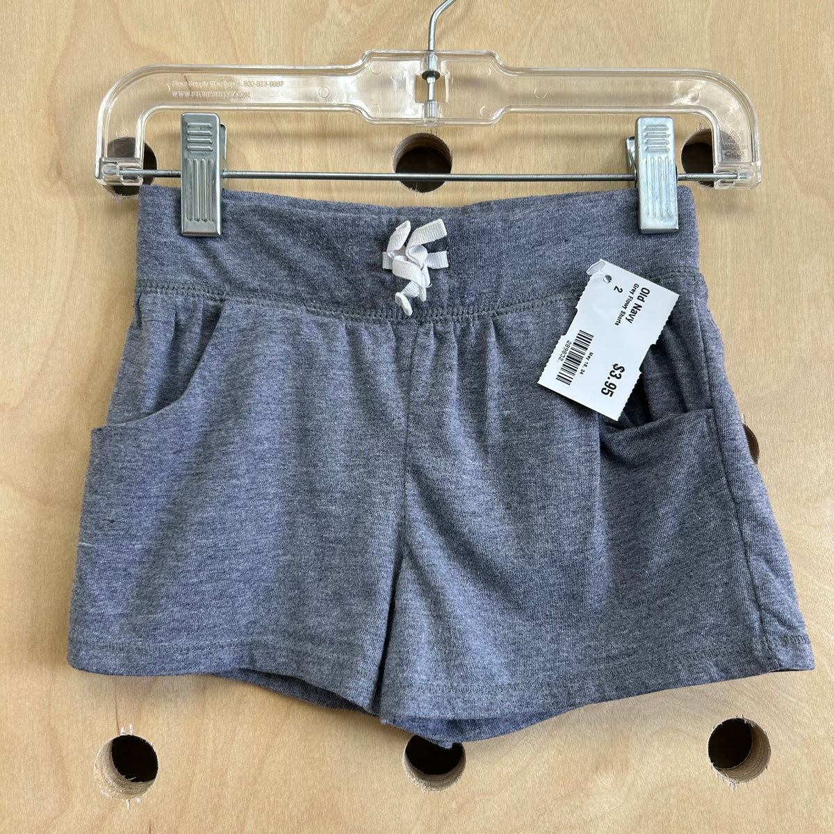 Grey Flowy Shorts
